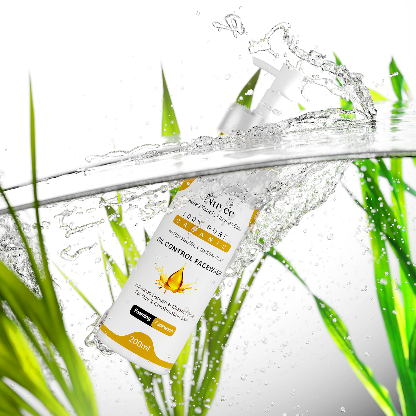 Nuvee Oil Control Facewash – Deep Cleansing for Oily & Acne-Prone Skin