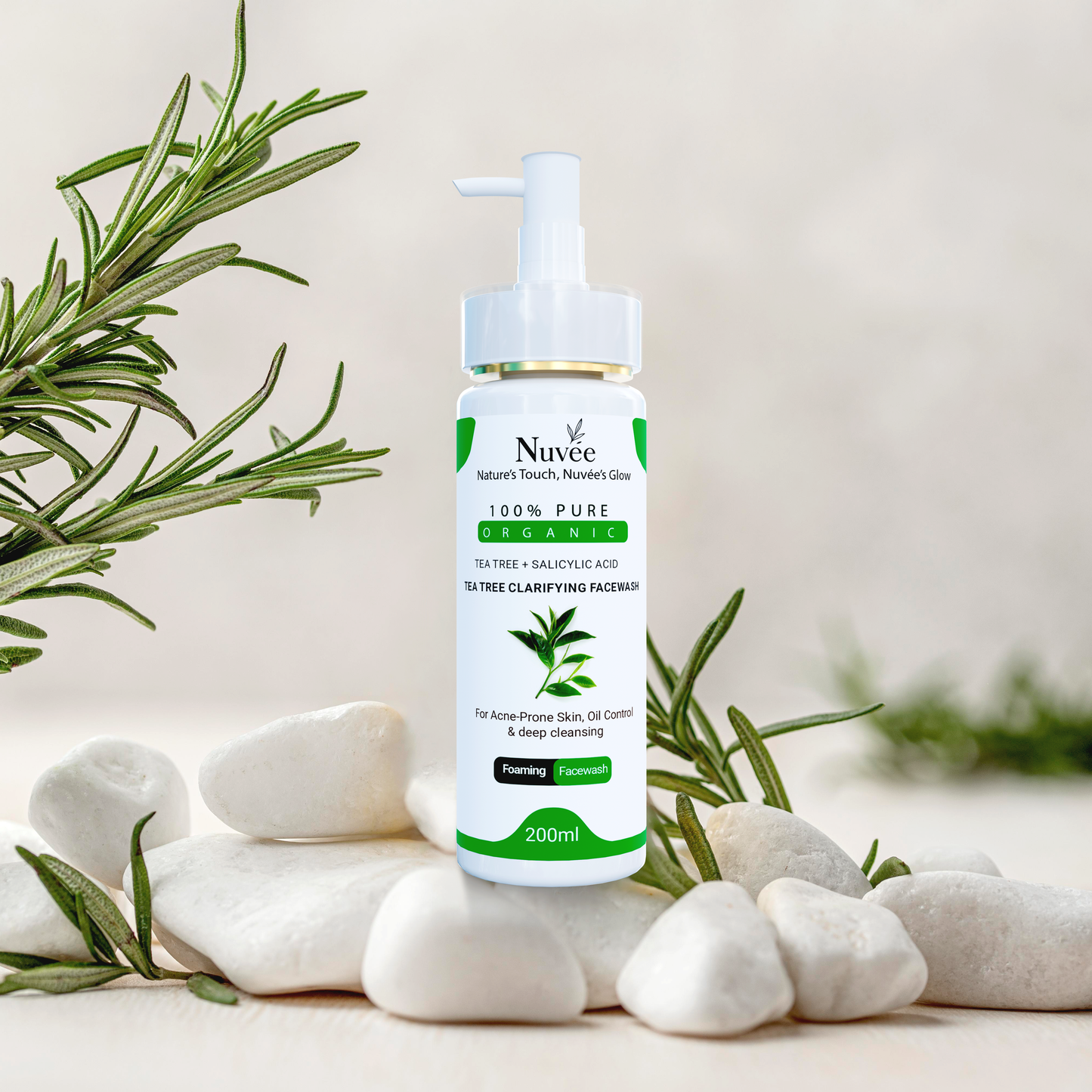 ClearSkin Tea Tree Face Wash – Purify + Oil Control