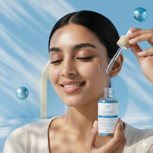 Nuvee Acne Treatment Serum – Clear Skin Formula with Salicylic Acid & Niacinamide