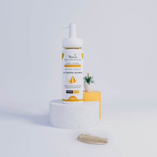 Nuvee Oil Control Facewash – Deep Cleansing for Oily & Acne-Prone Skin