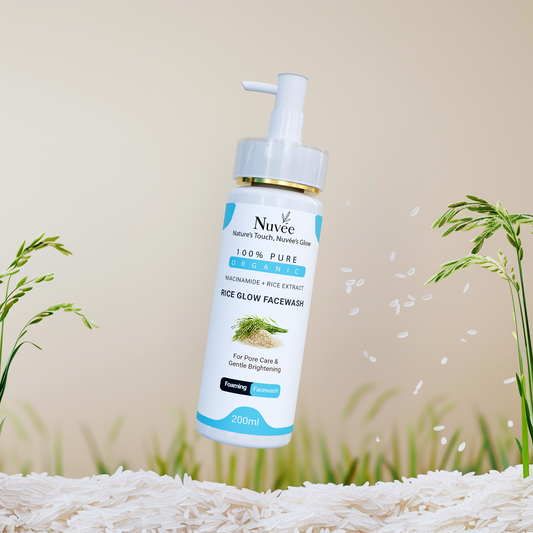 Rice Glow Face Wash – Niacinamide + Rice Extracts
